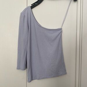 silence + noise One Shoulder Top